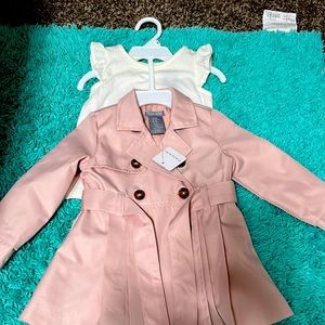 Tahari 18months pink and off white.